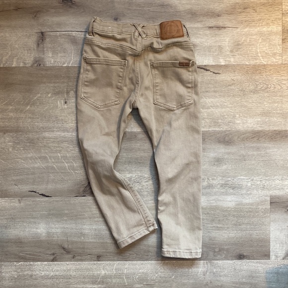 ZARA 3-4 year sand slim denim pants - Picture 6 of 6